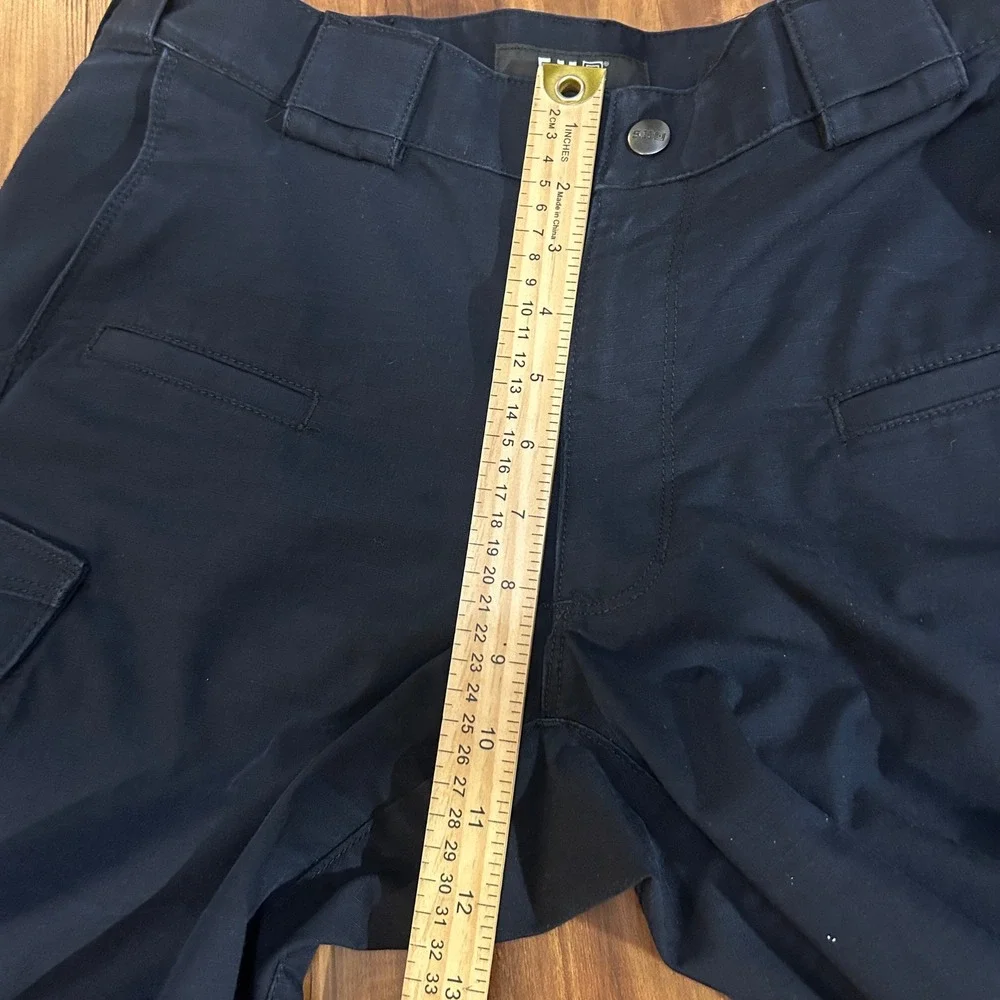 5.11 Tactical Mens Black Ripstop Cargo Pants 32x32 Work Outdoor Utility